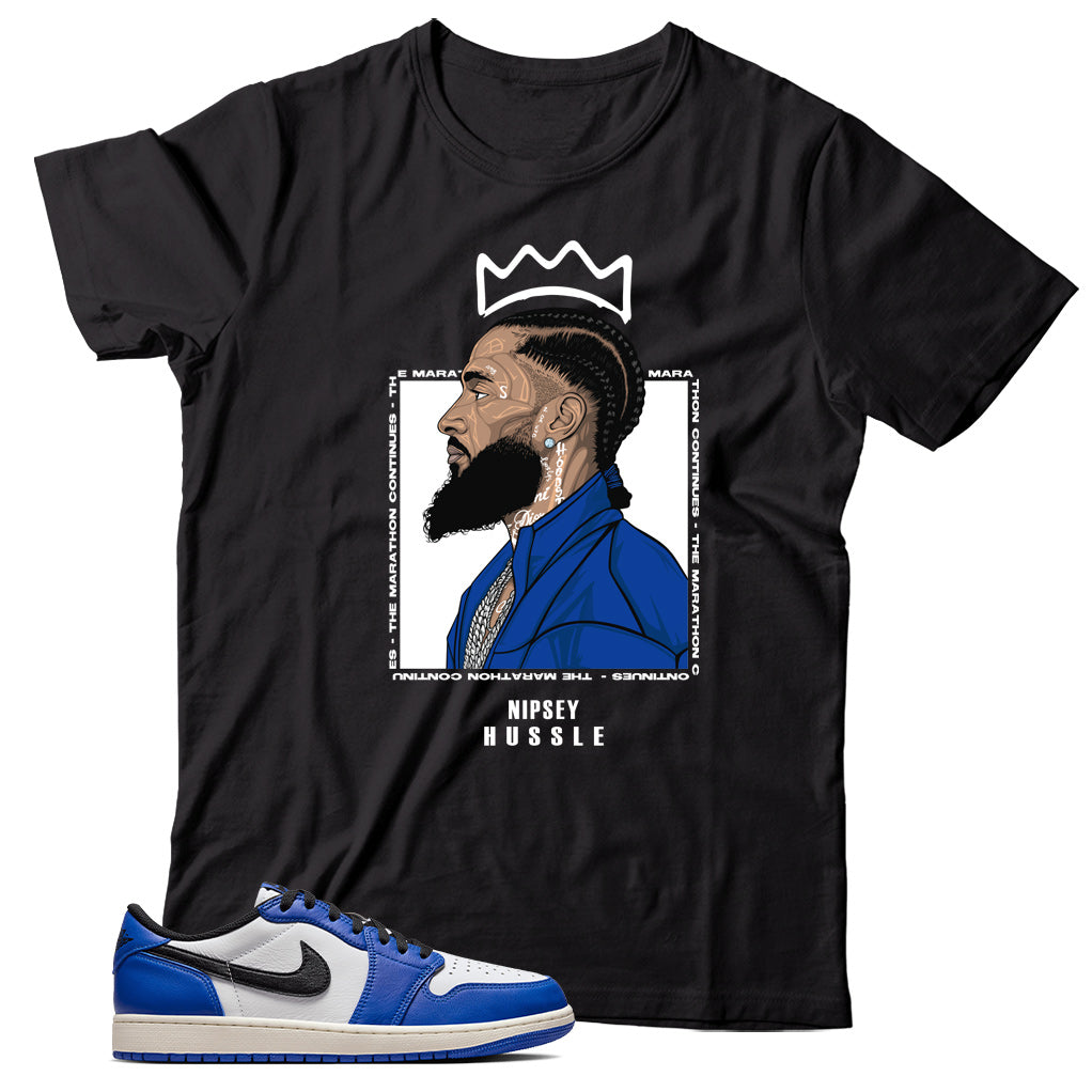 Jordan 1 Low Game Royal shirt