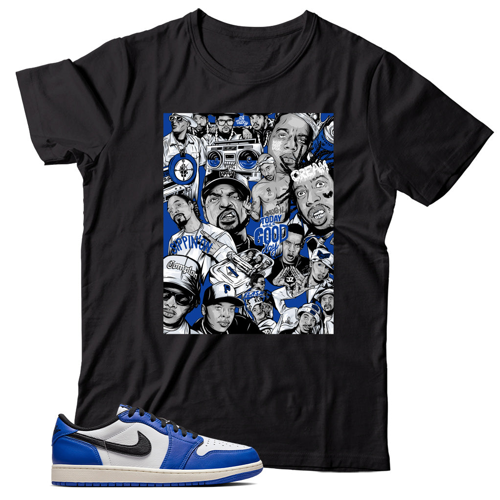 Jordan 1 Low Game Royal shirt