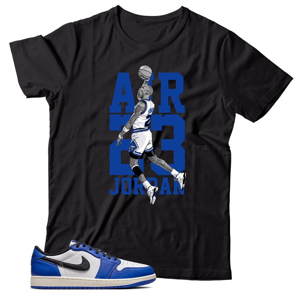 Jordan 1 Low Game Royal shirt