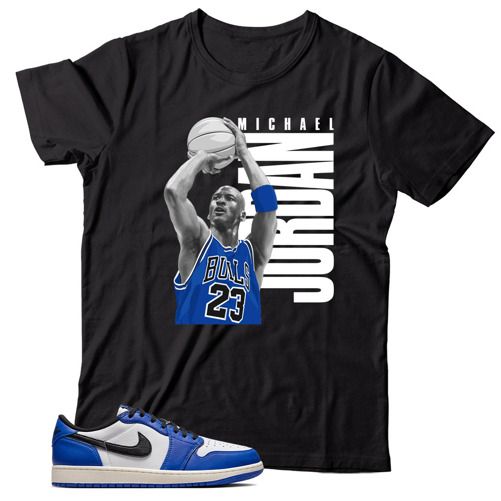 Jordan 1 Low Game Royal shirt