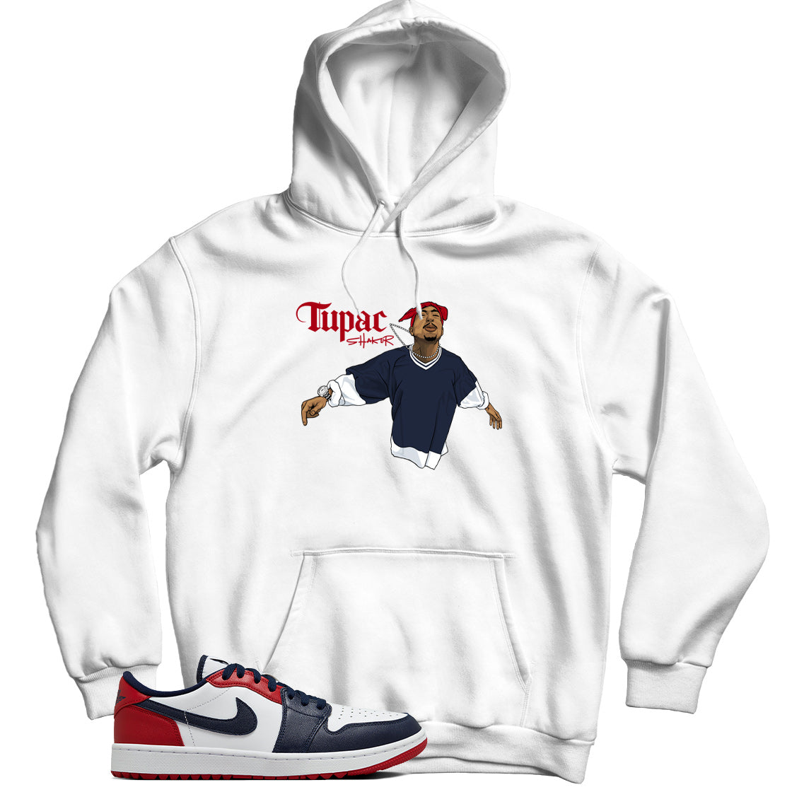 Jordan 1 Low Golf USA hoodie