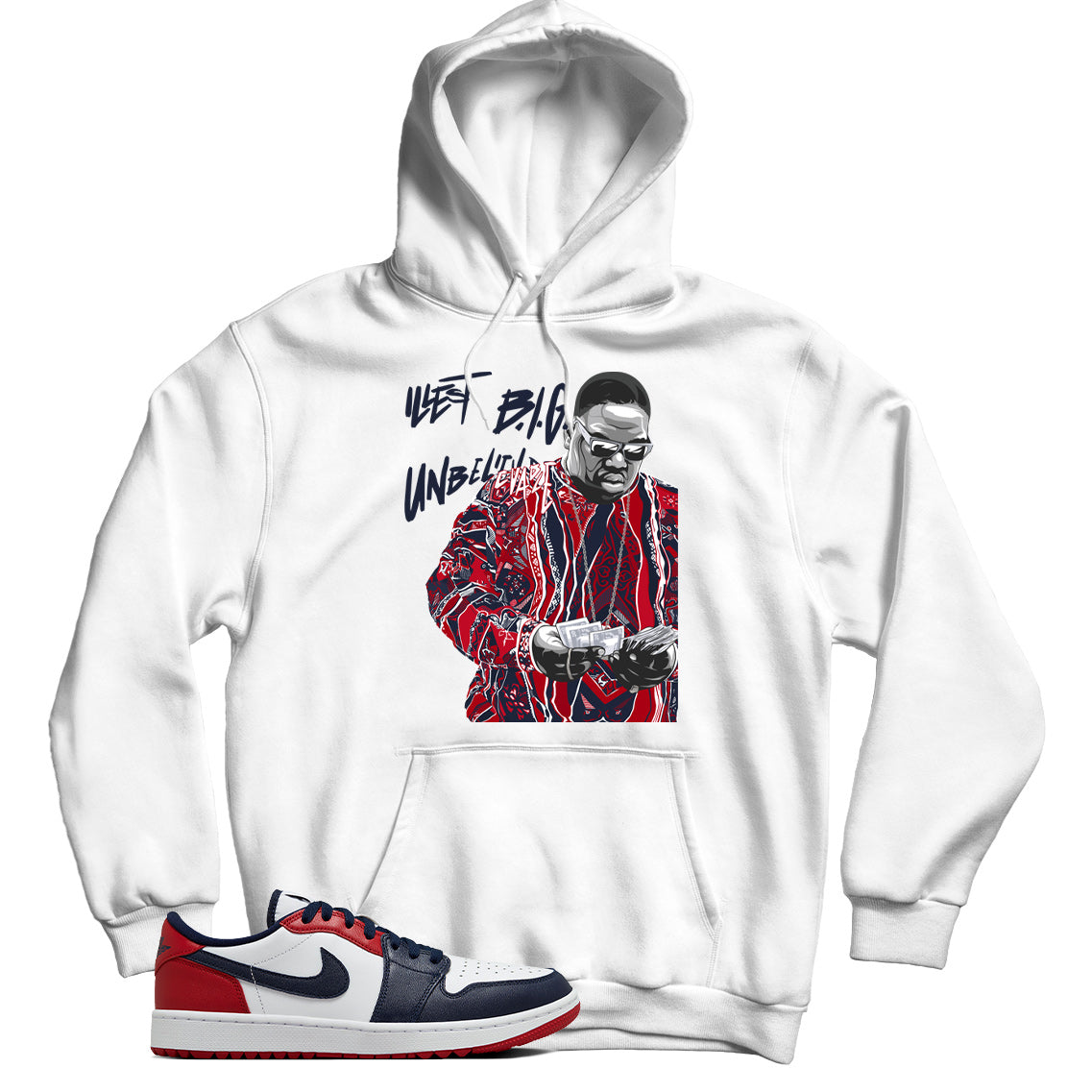 Jordan 1 Low Golf USA hoodie