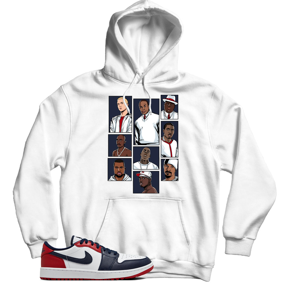 Jordan 1 Low Golf USA hoodie