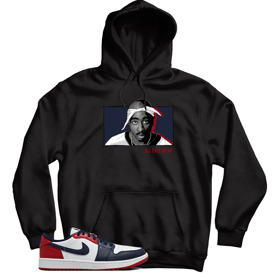 Jordan 1 Low Golf USA hoodie