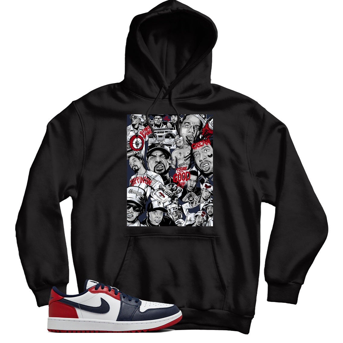 Jordan 1 Low Golf USA hoodie