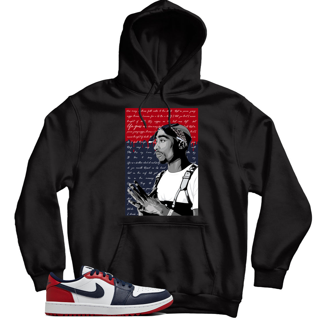 Jordan 1 Low Golf USA hoodie