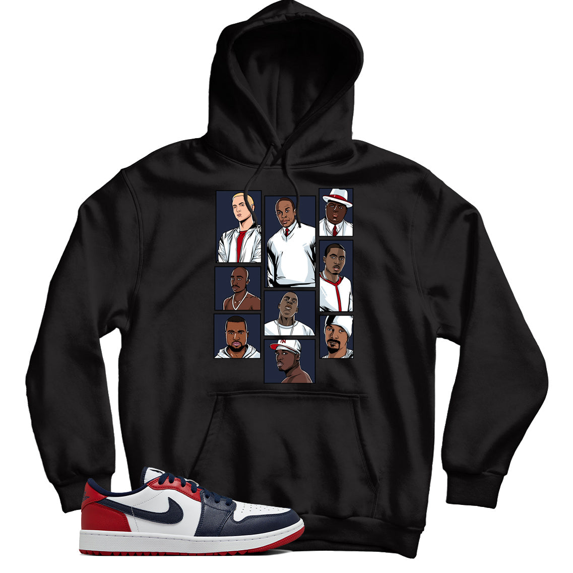 Jordan 1 Low Golf USA hoodie