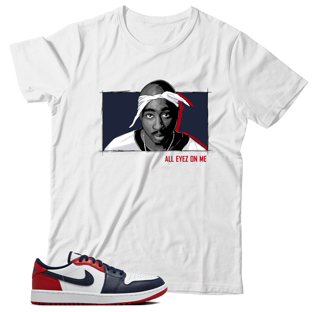 Jordan 1 Low Golf USA shirt