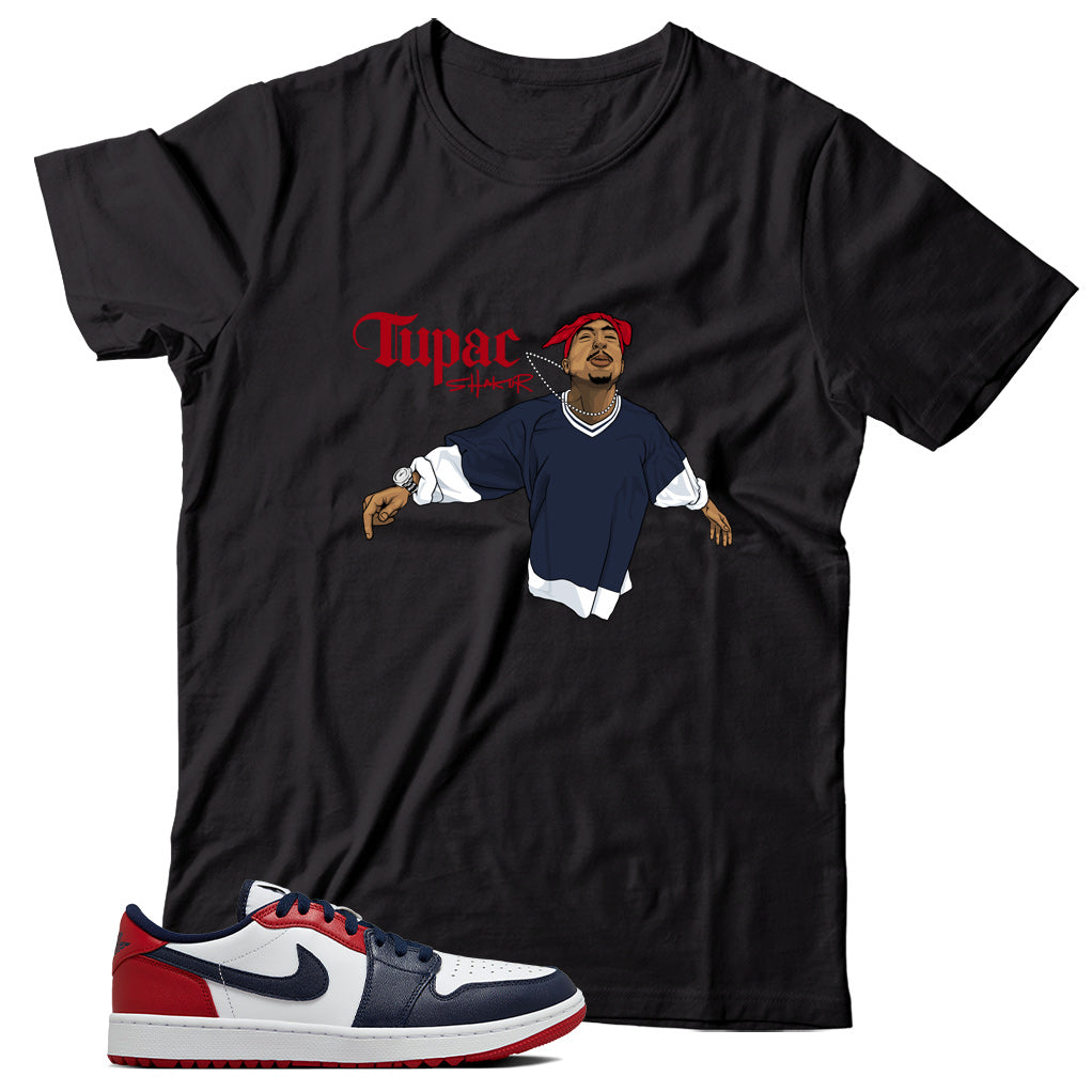 Jordan 1 Low Golf USA shirt