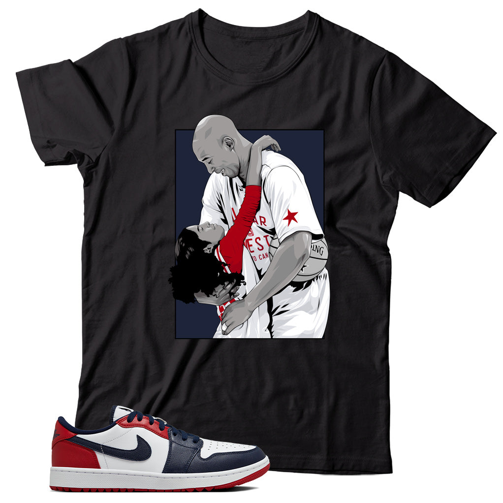 Jordan 1 Low Golf USA shirt