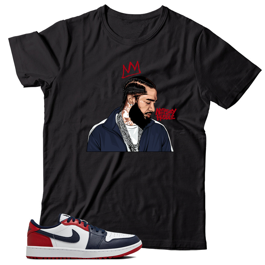 Jordan 1 Low Golf USA shirt