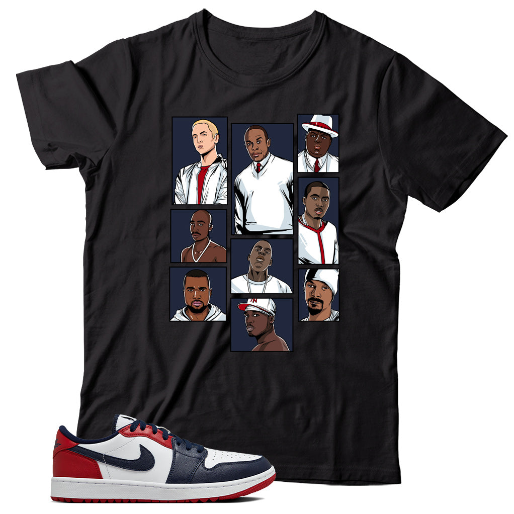 Jordan 1 Low Golf USA shirt