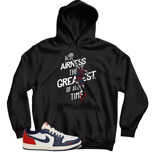 Jordan 1 Low Howard University hoodie