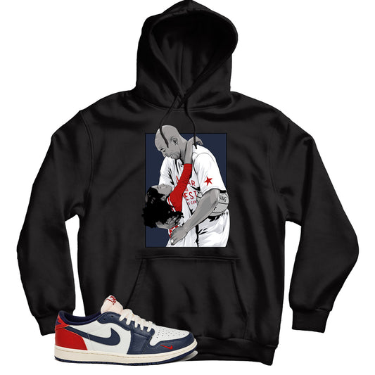 Jordan 1 Low Howard University hoodie
