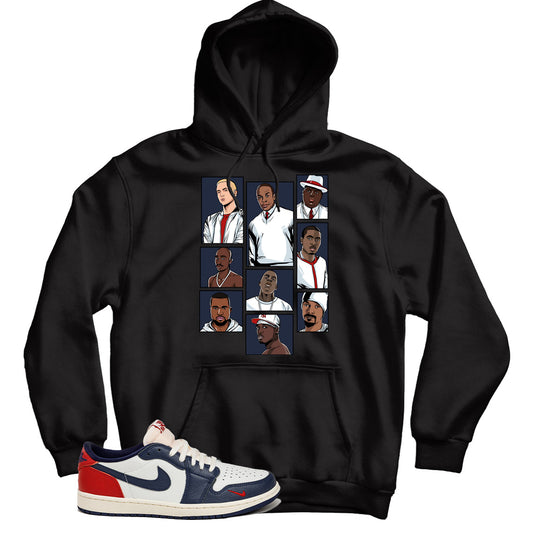 Jordan 1 Low Howard University hoodie