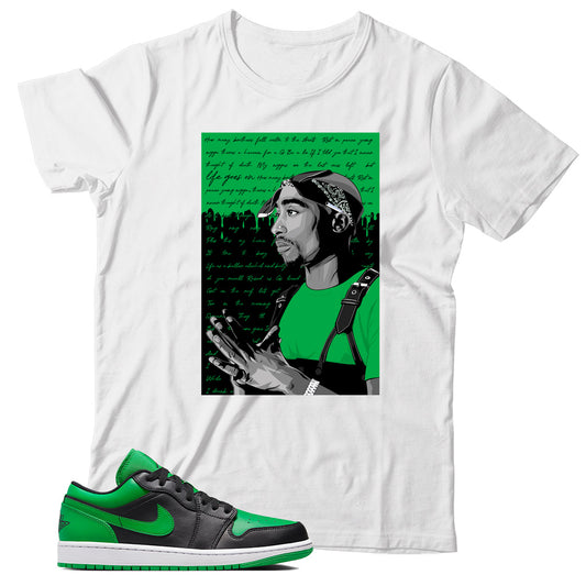 Jordan 1 Low Lucky Green Match T-Shirt
