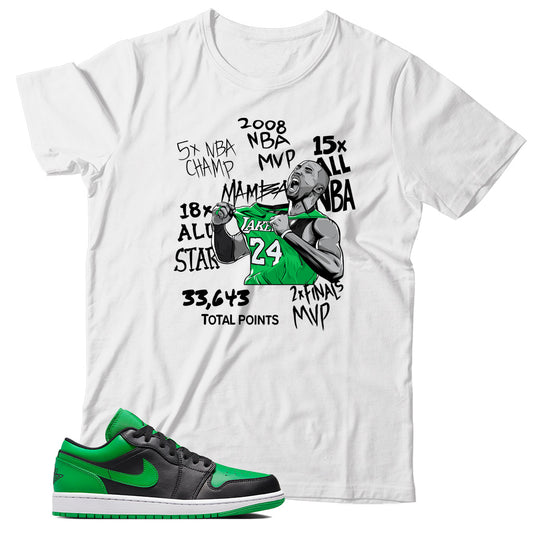 Jordan 1 Low Lucky Green T-Shirt