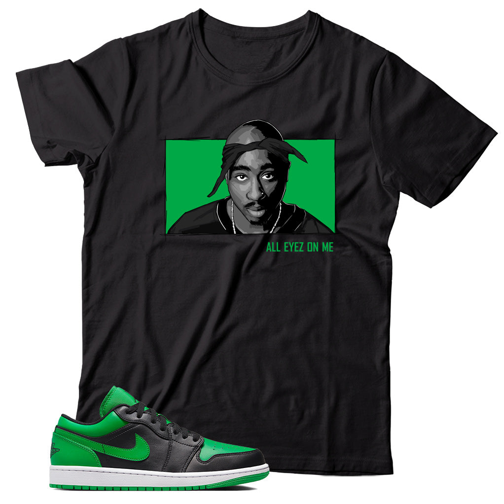 Jordan 1 Low Lucky Green Match T-Shirt