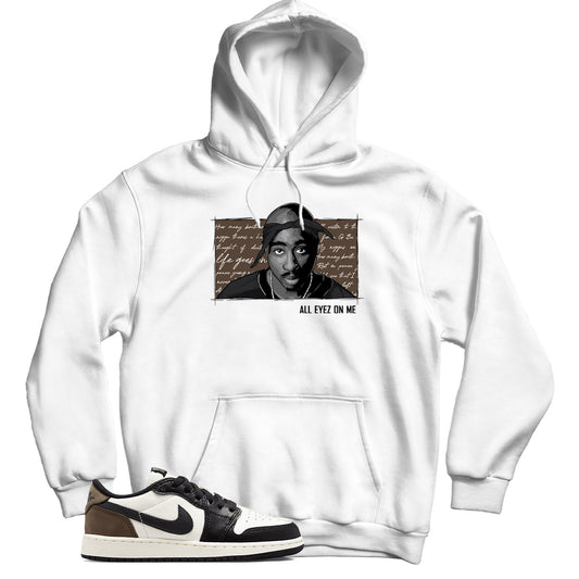 Jordan 1 Low Mocha hoodie