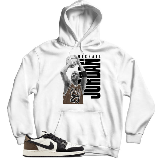 Jordan 1 Low Mocha hoodie