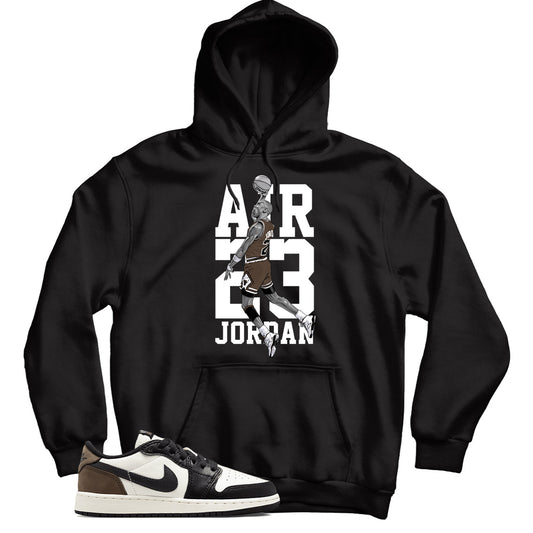 Jordan 1 Low Mocha hoodie