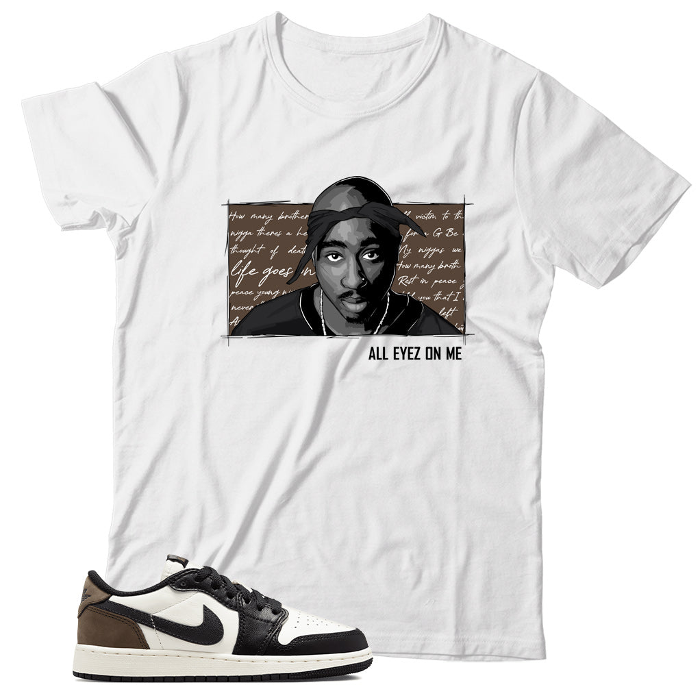 Shirt Match Jordan 1 Low Mocha