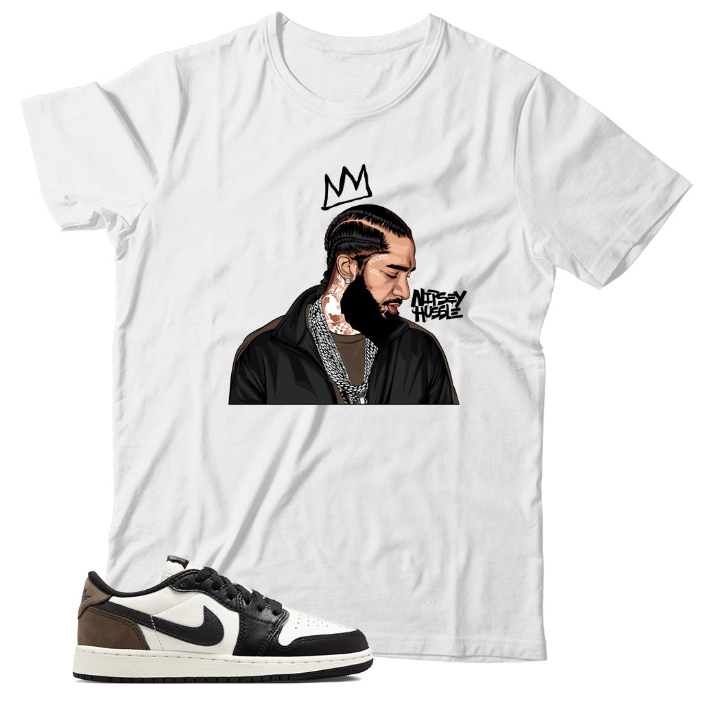 Jordan 1 Low Mocha shirt