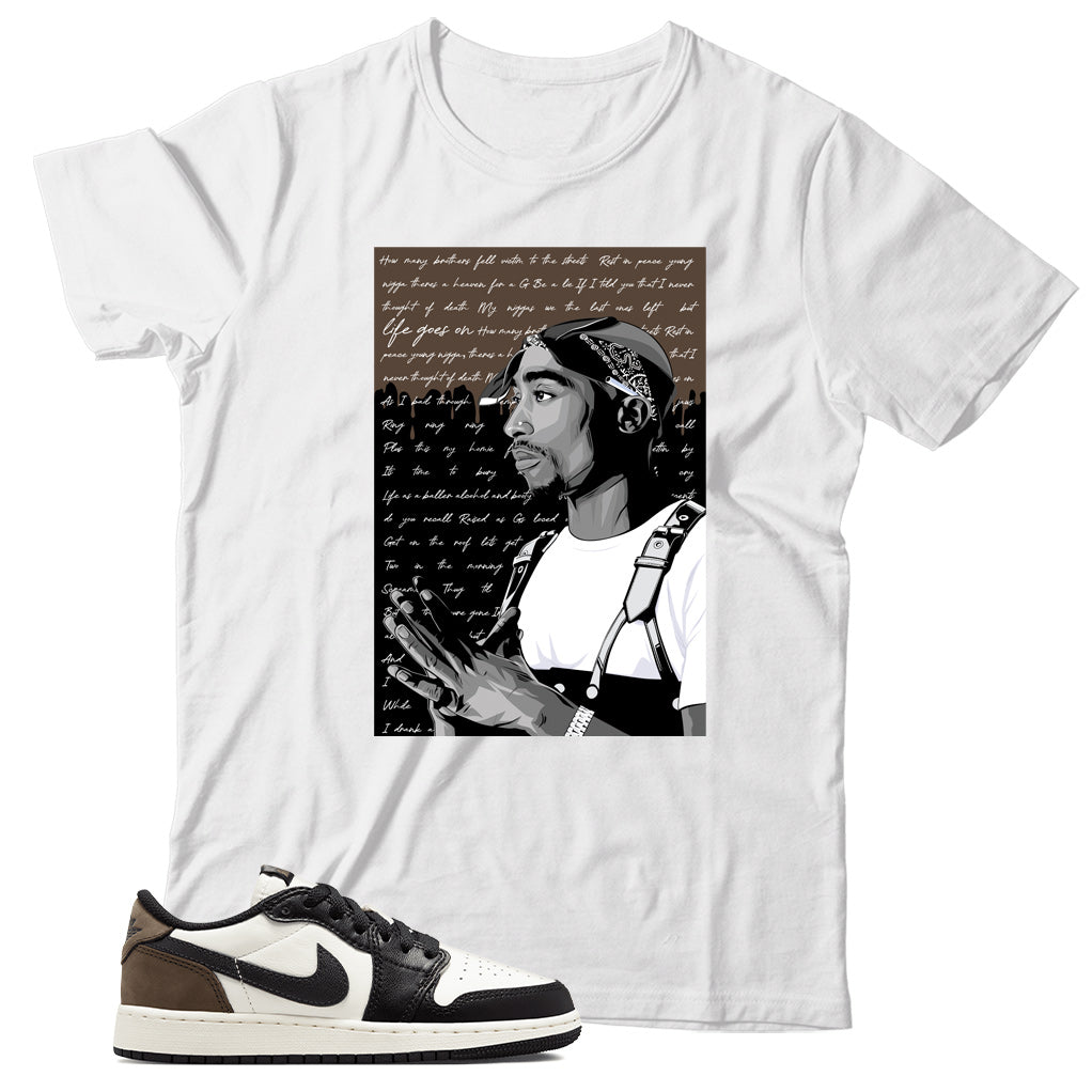 Shirt Match Jordan 1 Low Mocha