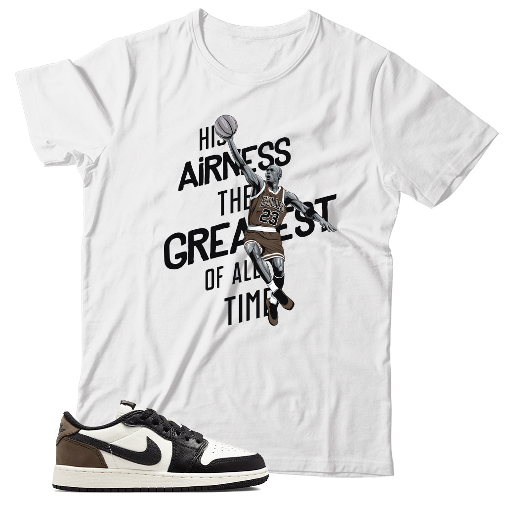 Jordan 1 Low Mocha shirt