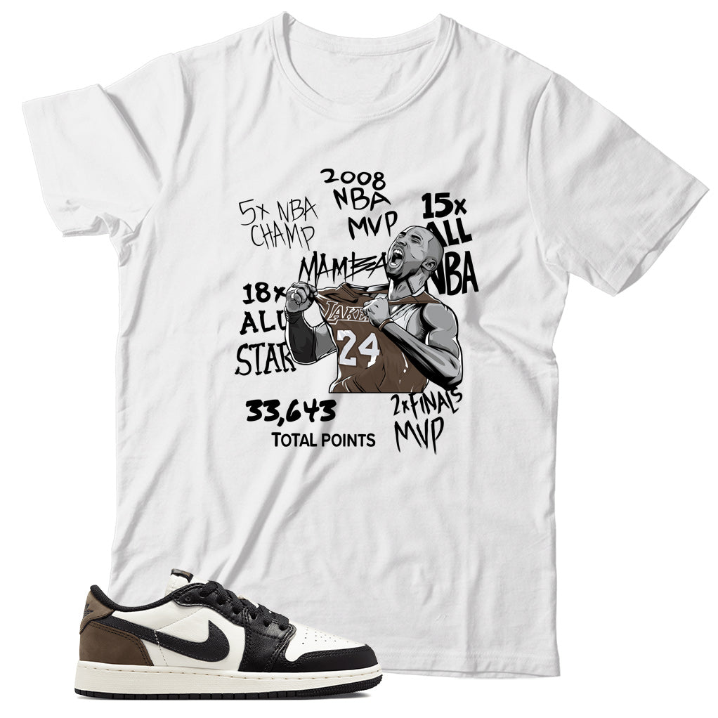 Jordan 1 Low Mocha shirt