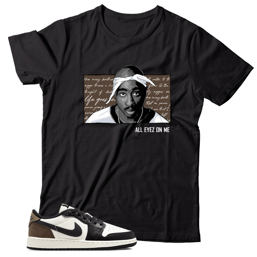 Shirt Match Jordan 1 Low Mocha