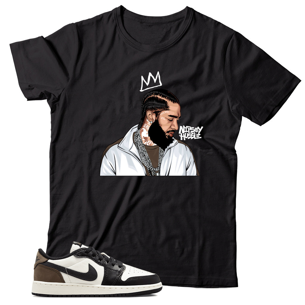 Jordan 1 Low Mocha shirt