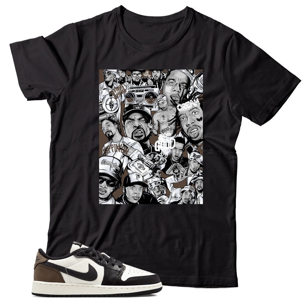 Jordan 1 Low Mocha shirt