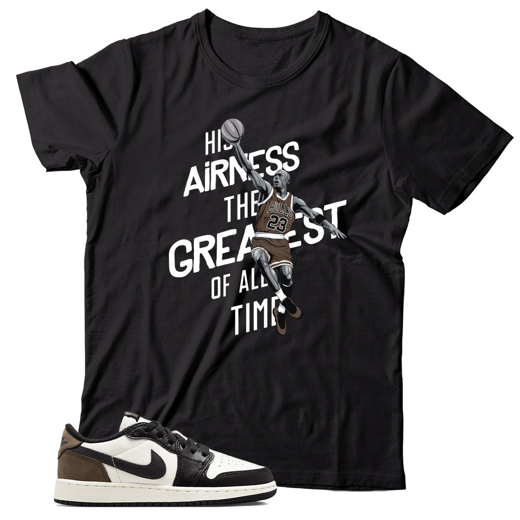 Jordan 1 Low Mocha shirt