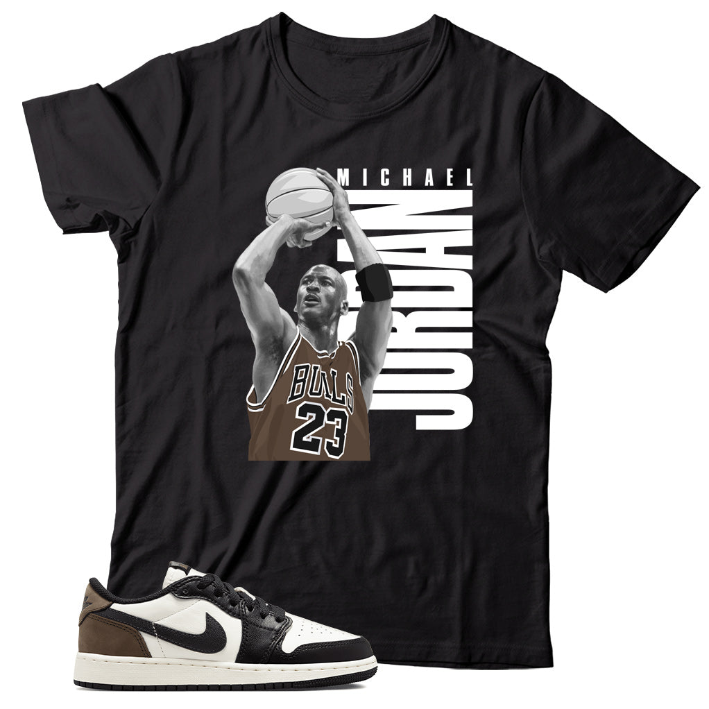 Jordan 1 Low Mocha shirt