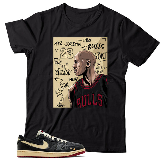 Jordan 1 Low Nigel Sylvester Better With Time shirt