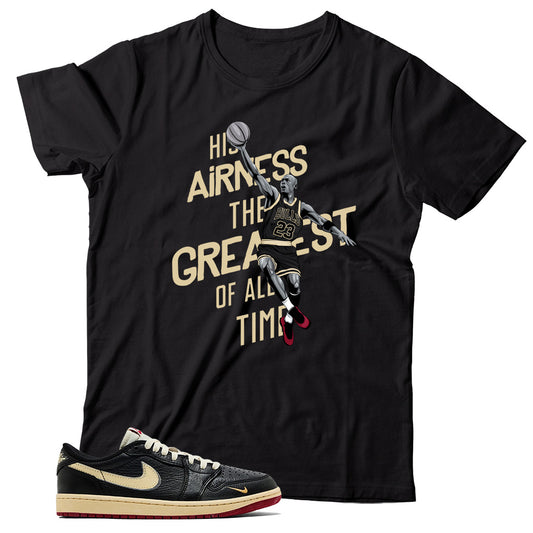 Jordan 1 Low Nigel Sylvester Better With Time shirt