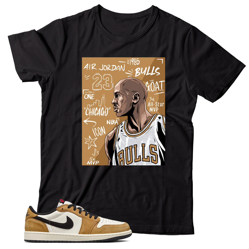 Jordan 1 Low Rookie of the Year shirt