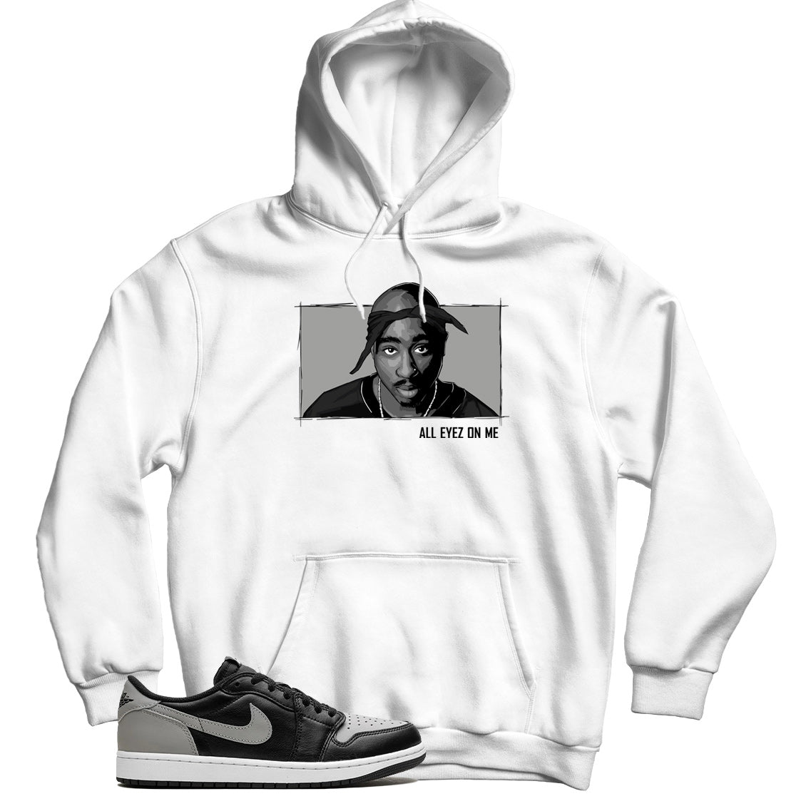 Hoodie Match Jordan 1 Low Shadow