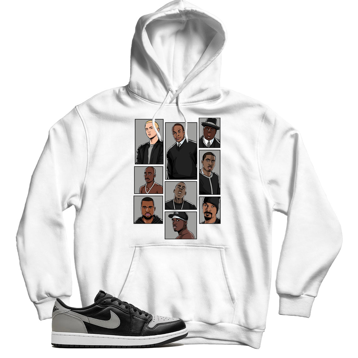 Jordan 1 Low Shadow hoodie