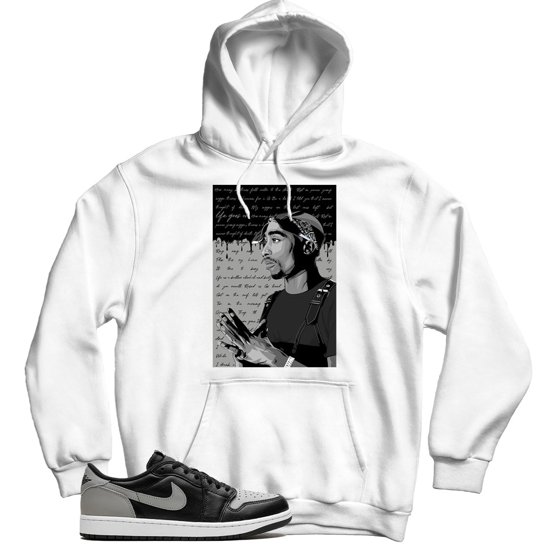 Jordan 1 Low Shadow hoodie