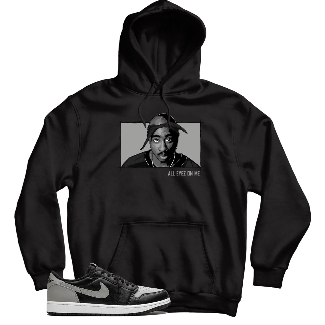 Hoodie Match Jordan 1 Low Shadow