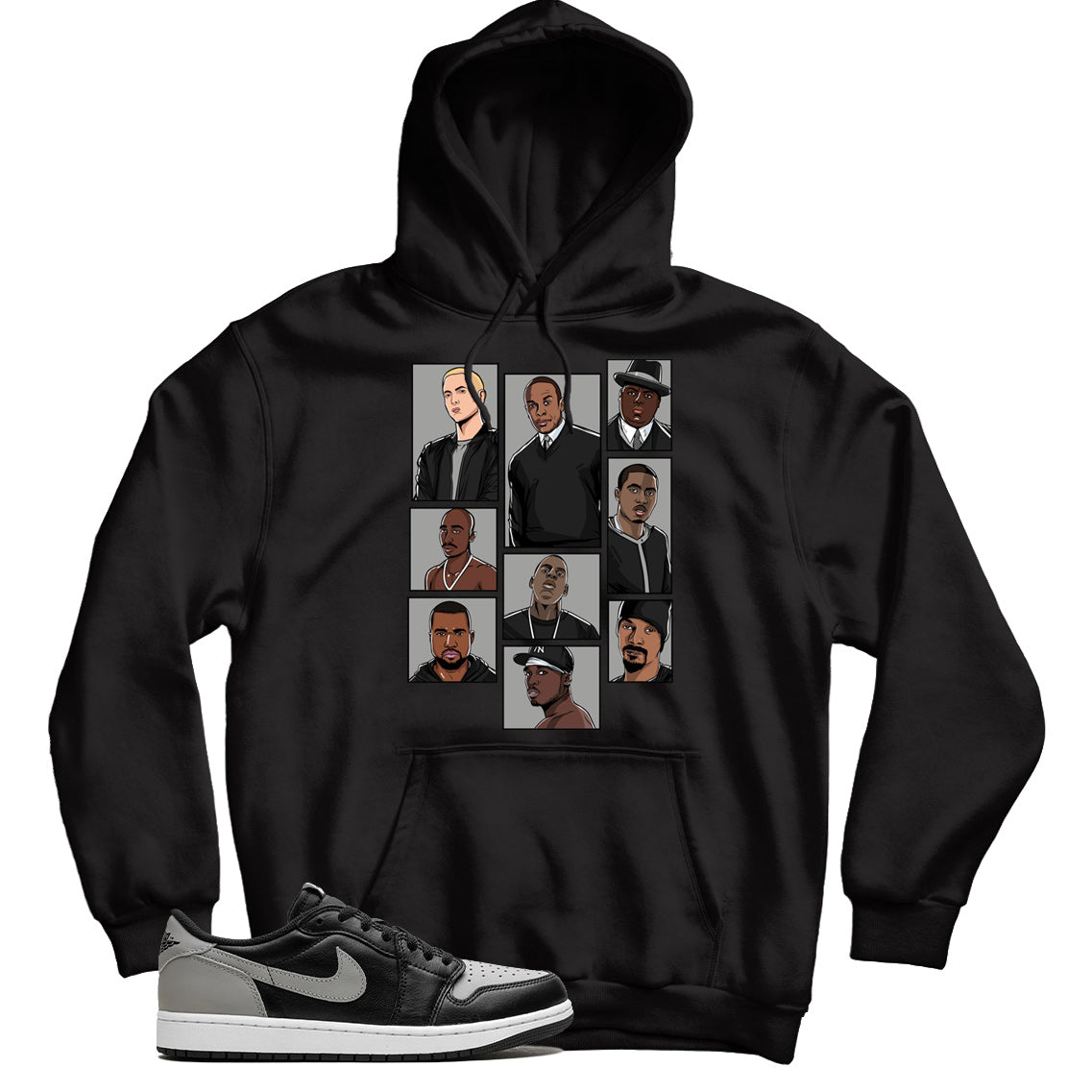 Jordan 1 Low Shadow hoodie