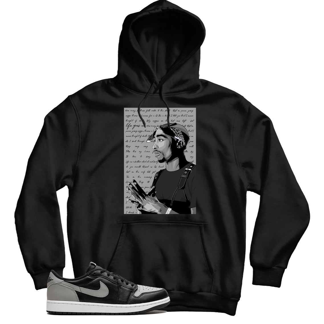 Jordan 1 Low Shadow hoodie