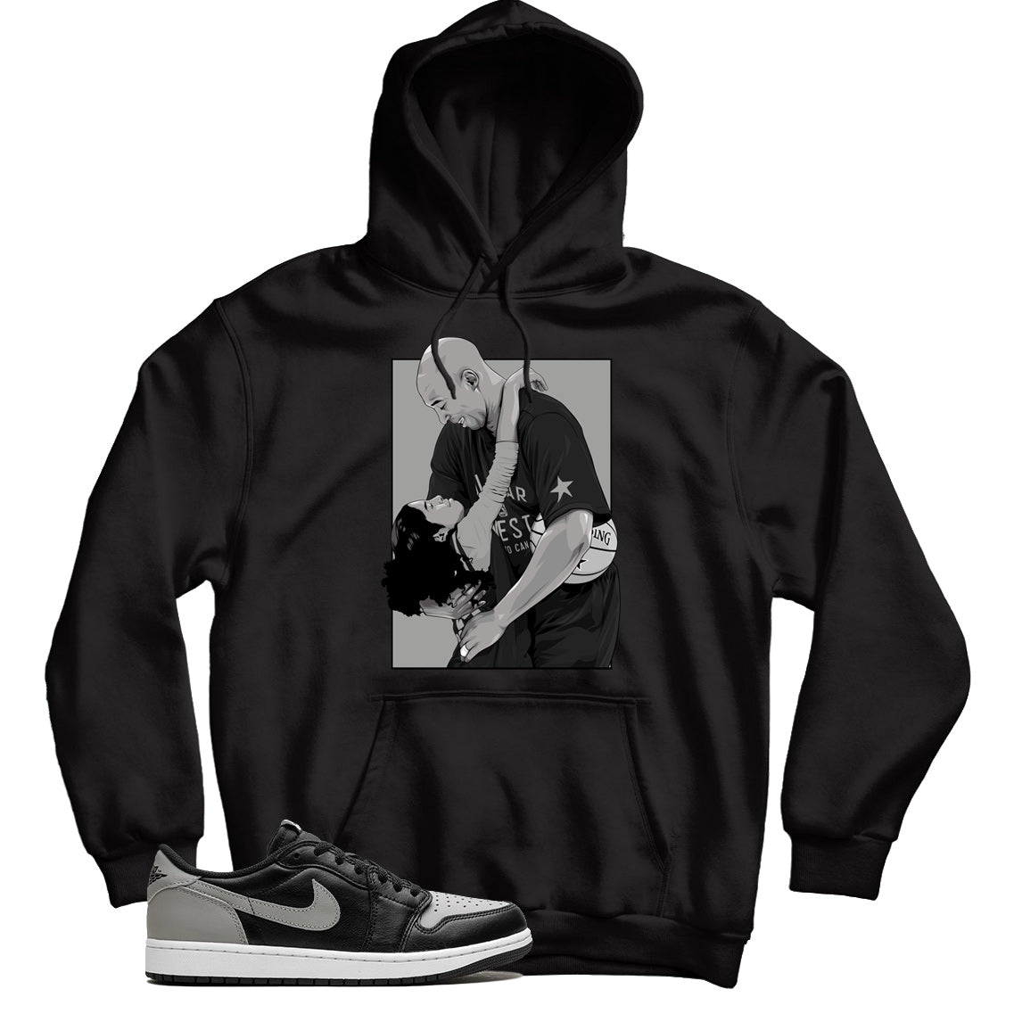 Jordan 1 Low Shadow hoodie