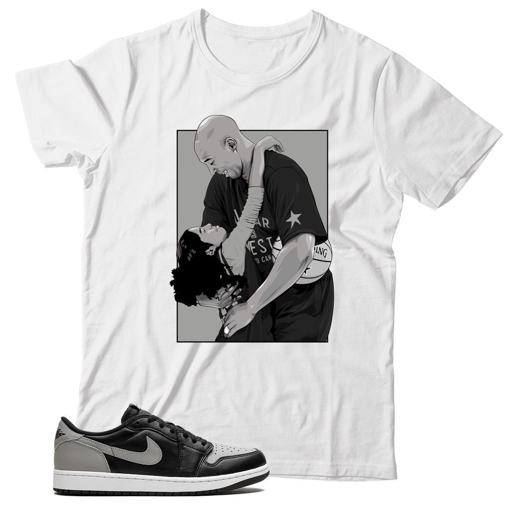 Jordan 1 Low Shadow shirt