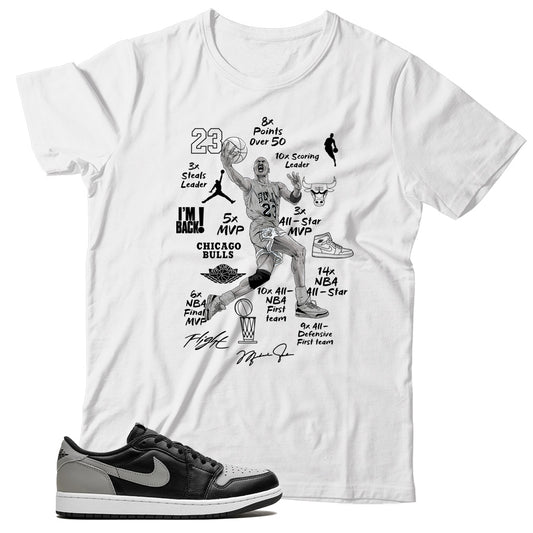 Jordan 1 Low Shadow shirt