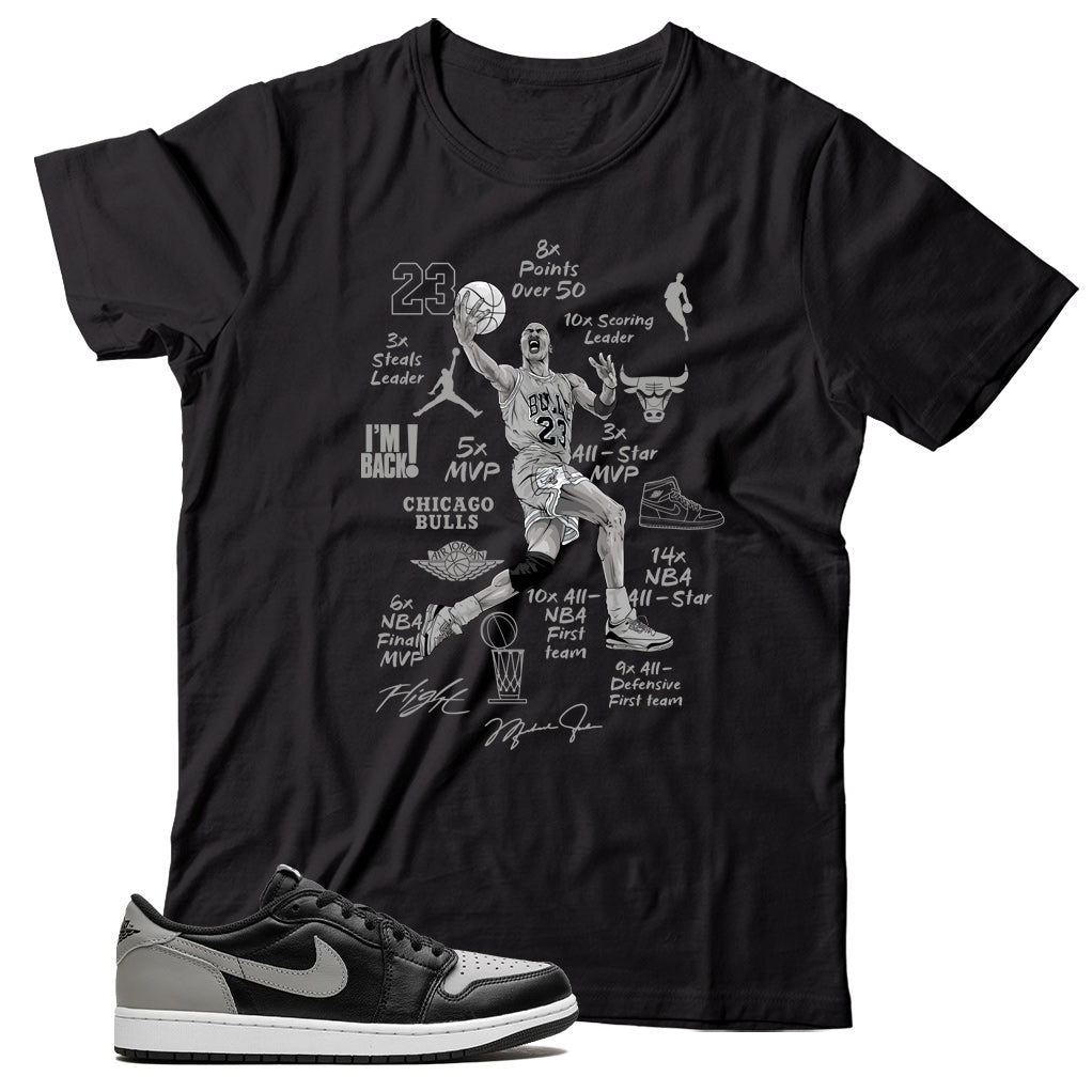 Jordan 1 Low Shadow shirt