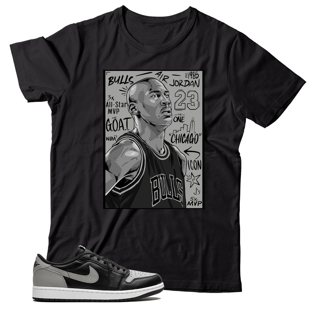 Jordan 1 Low Shadow shirt