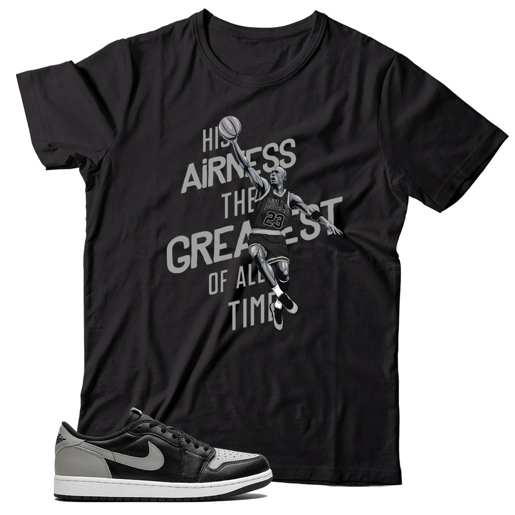 Jordan 1 Low Shadow shirt